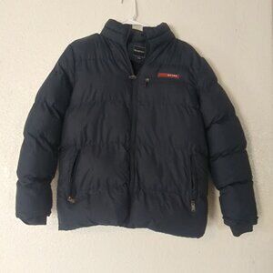 Roosevelt women's size M navy blue puffer jacket
